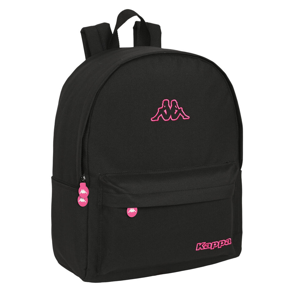 Laptop Backpack Kappa Kappa Black (31 X 40 X 16 Cm)-Kappa-Urbanheer