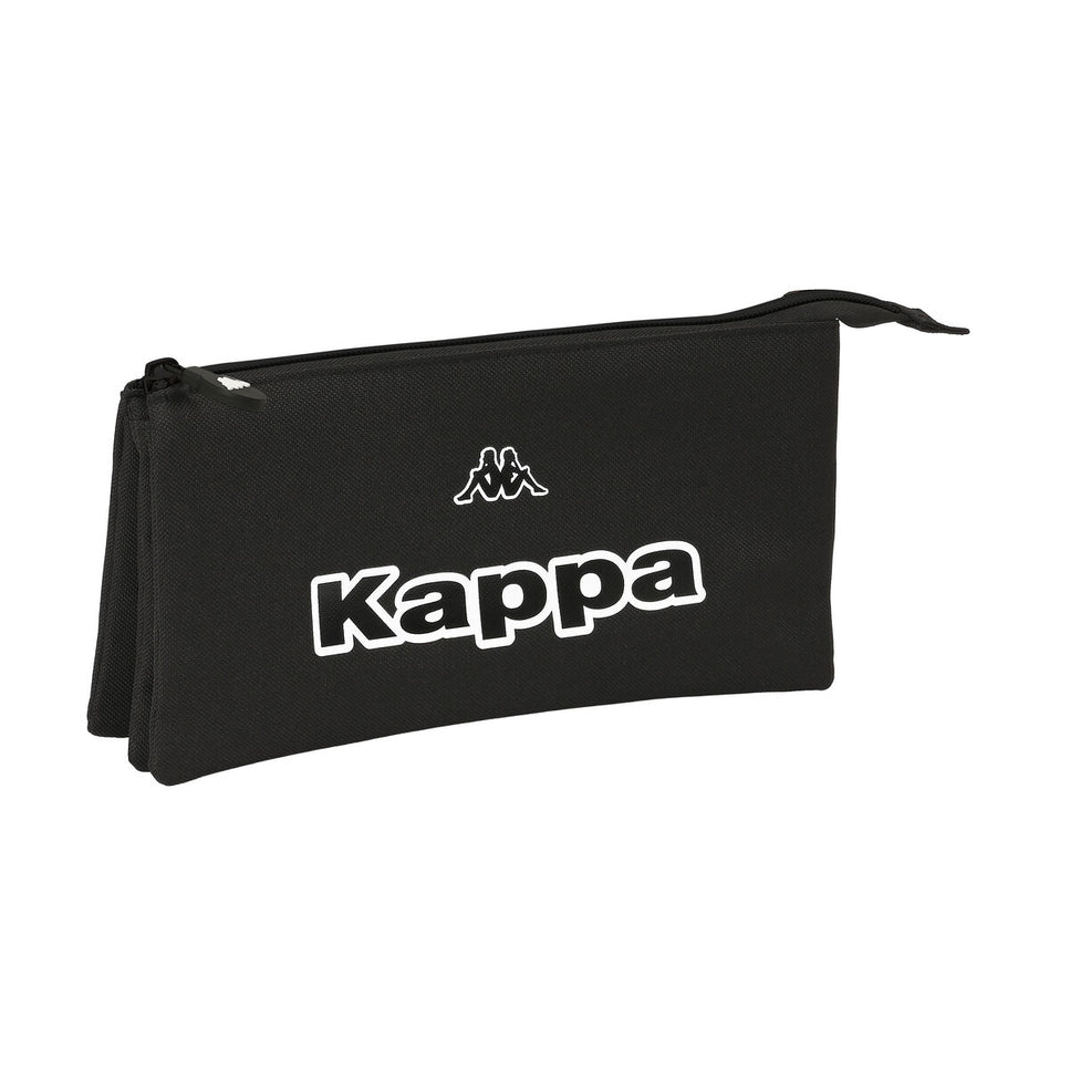 School Case Kappa Black (22 x 3 x 12 cm)-Kappa-Urbanheer