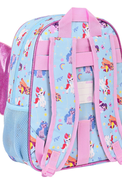 School Bag My Little Pony Wild & Free 26 X 34 X 11 Cm Blue Pink-My Little Pony-Urbanheer