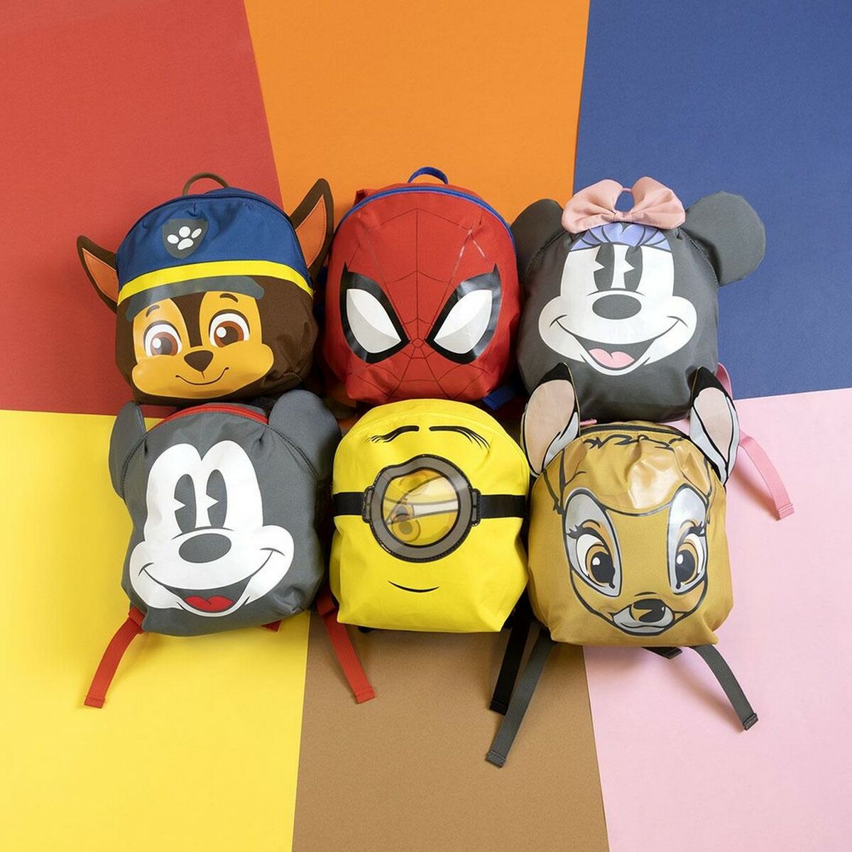 Child Bag Mickey Mouse Grey (9 X 20 X 25 Cm)-Mickey Mouse-Urbanheer