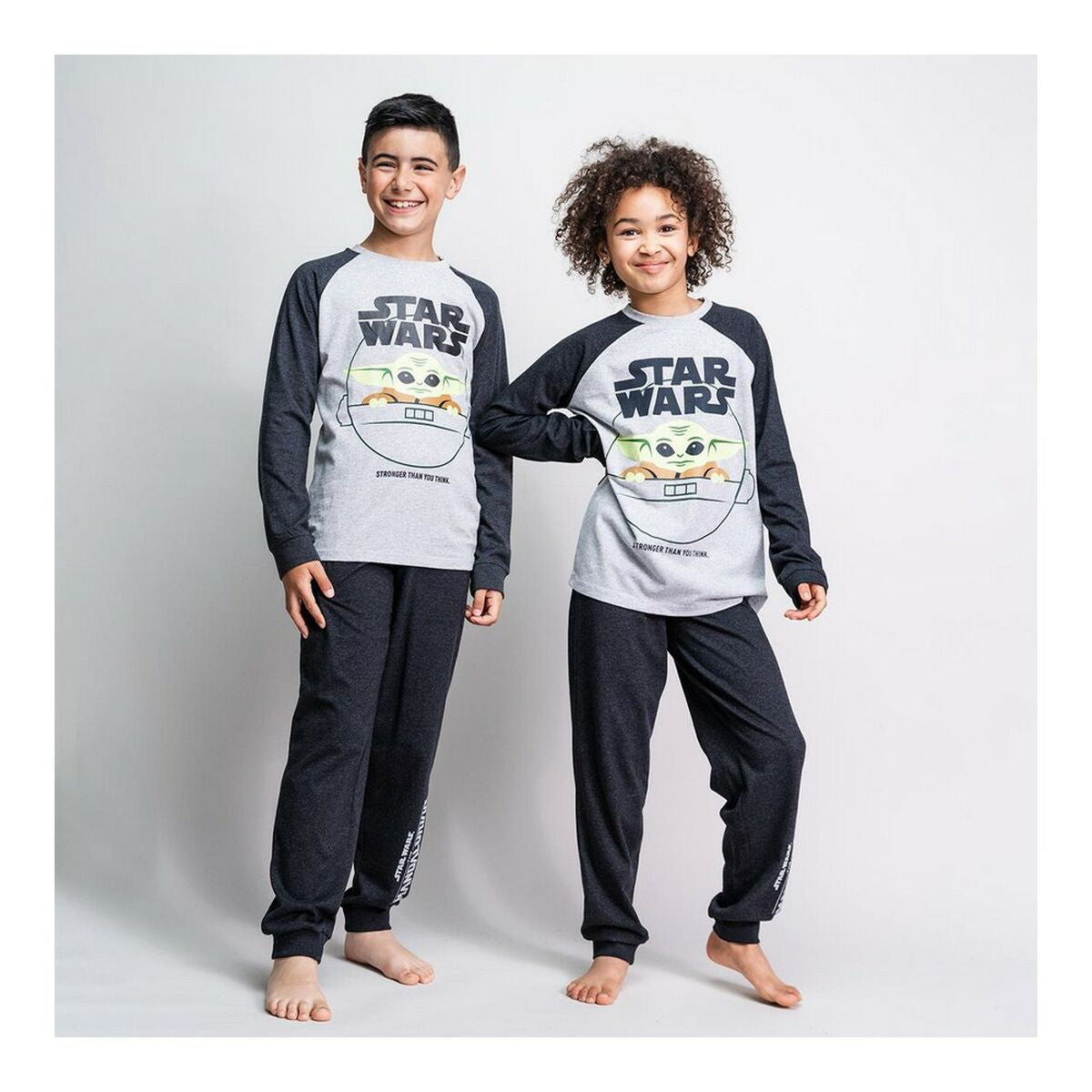 Children's Pyjama The Mandalorian Grey-The Mandalorian-Urbanheer