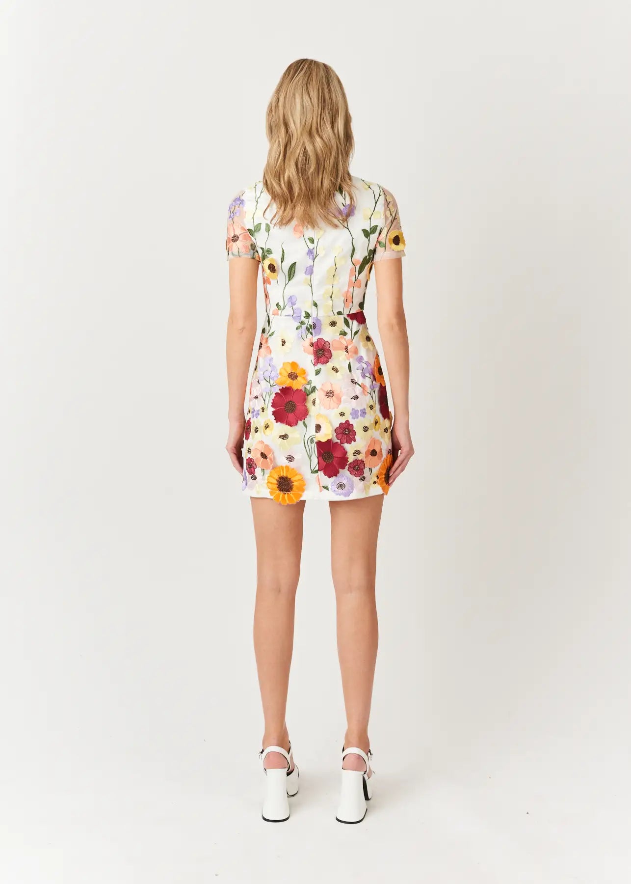 Doris Floral Printed Mini Dress-Amy Lynn-Urbanheer