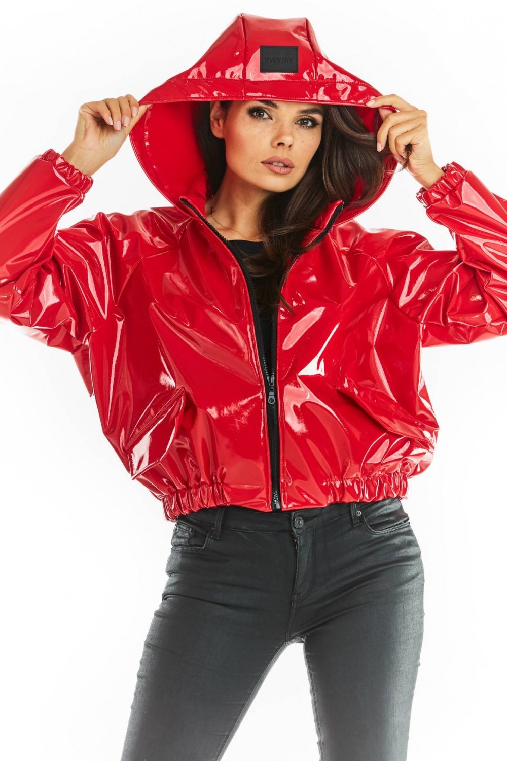 Jacket Women Outfit 149763 Awama-Women`s Coats, Jackets-awama-red-one-size-fits-all-Urbanheer