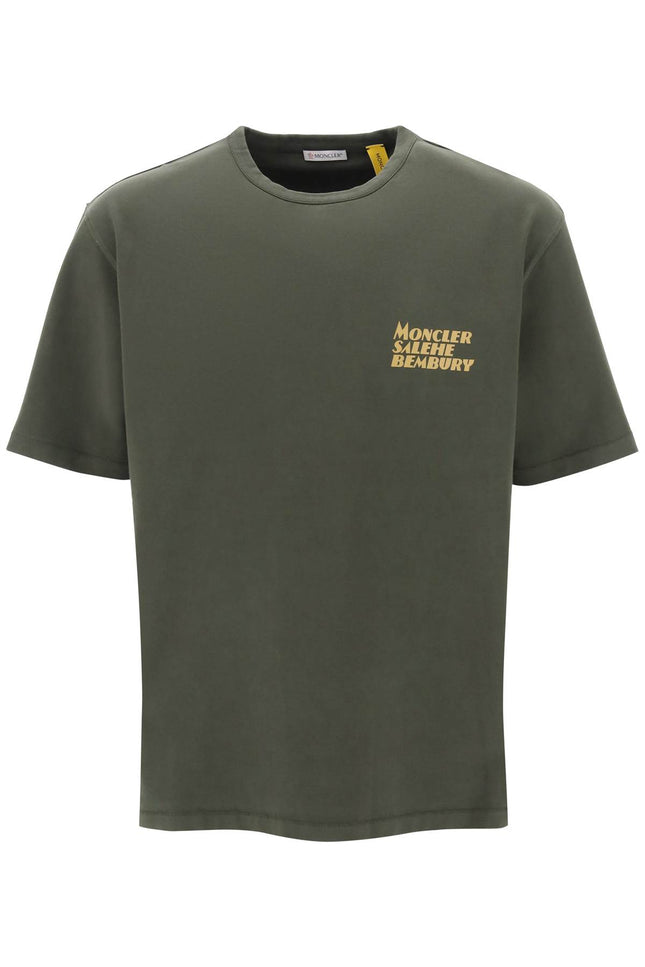 Moncler x salehe bembury logo t-shirt-Moncler X SALEHE BEMBURY-Urbanheer