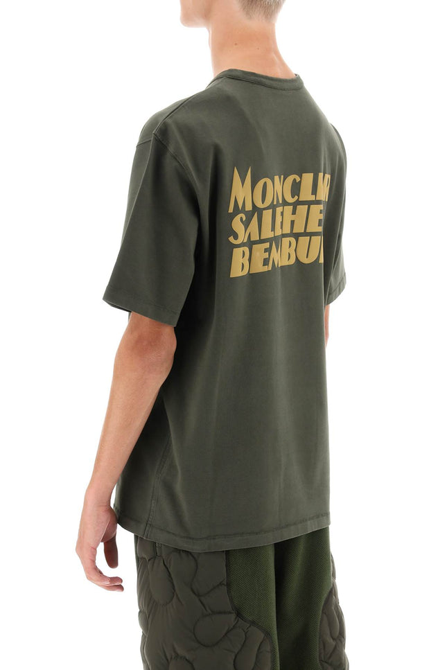 Moncler x salehe bembury logo t-shirt-Moncler X SALEHE BEMBURY-Urbanheer