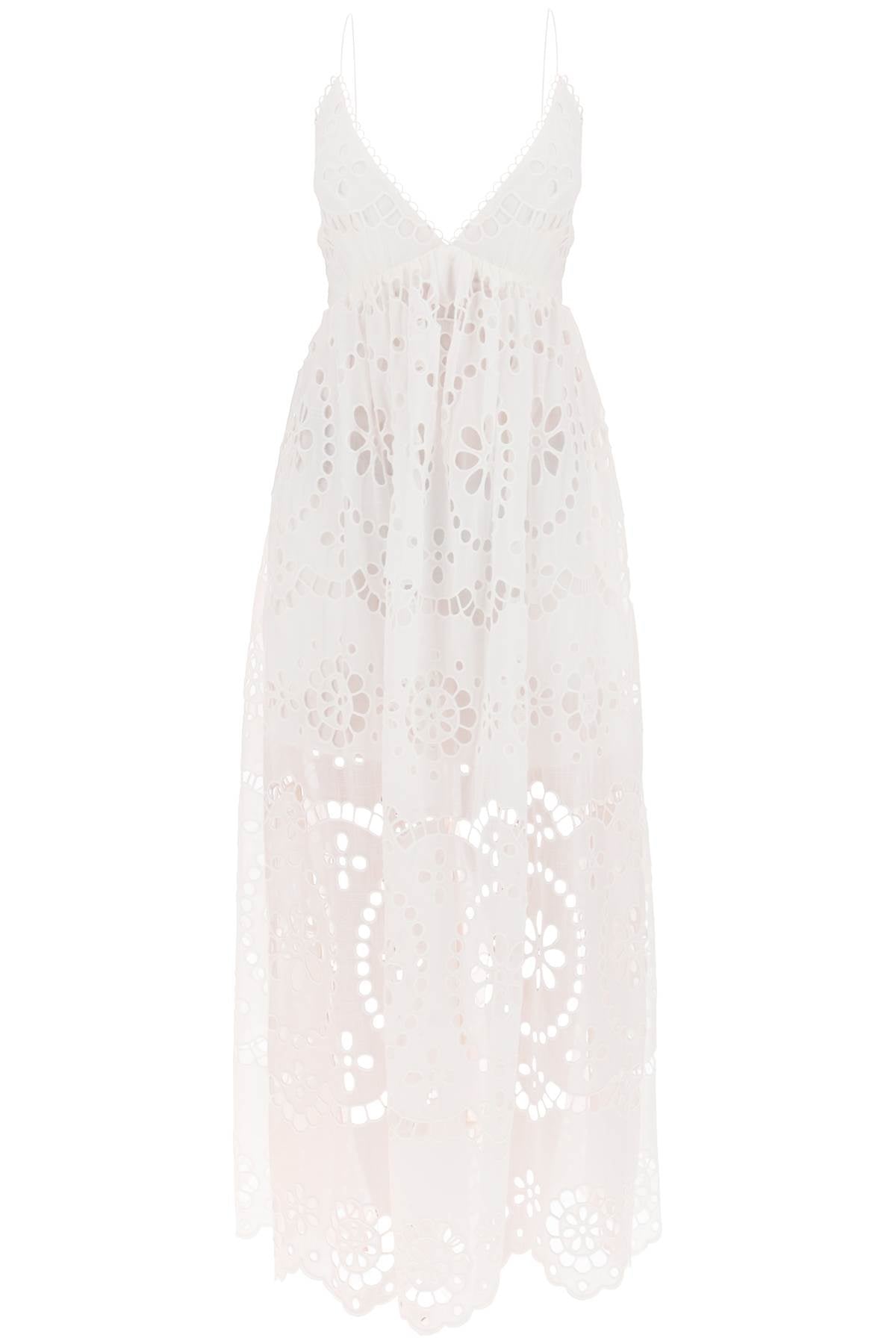 Zimmermann Lexi Maxi Dress In Broderie Anglaise-Zimmermann-Urbanheer