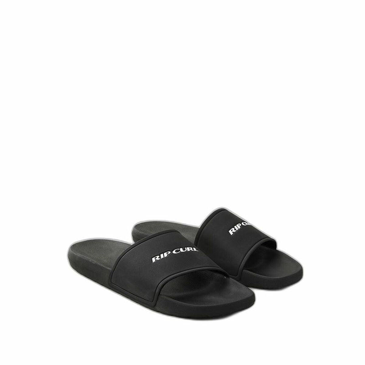 Men S Flip Flops Rip Curl Side Slide Open Toe Black