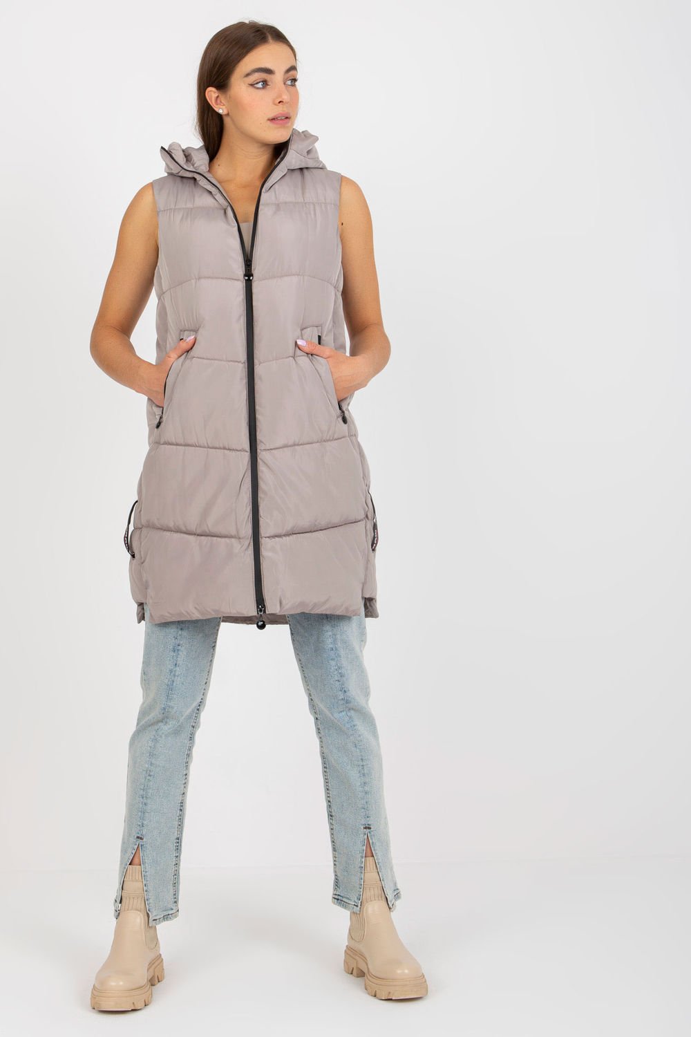 Gilet Women Outfit 172627 Nm-Women`s Coats, Jackets-NM-Urbanheer