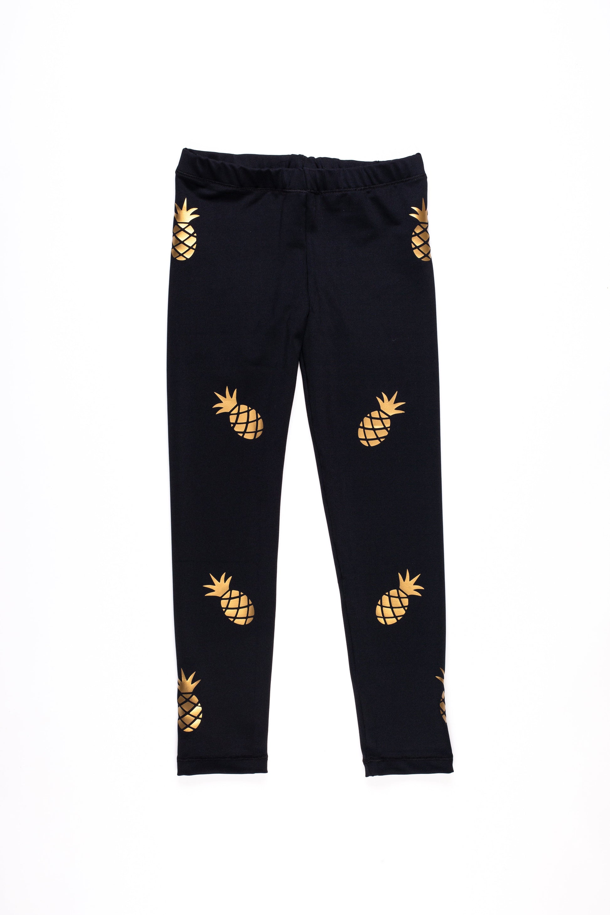 Pineapple Gold Leggings-Fanilu-Urbanheer