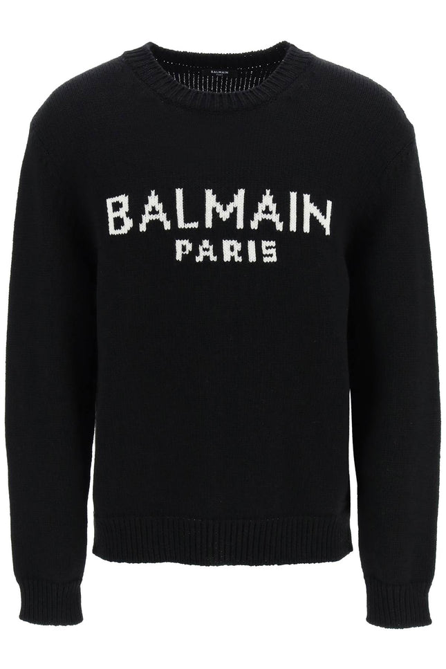 Balmain Jacquard Logo Sweater-Balmain-Urbanheer