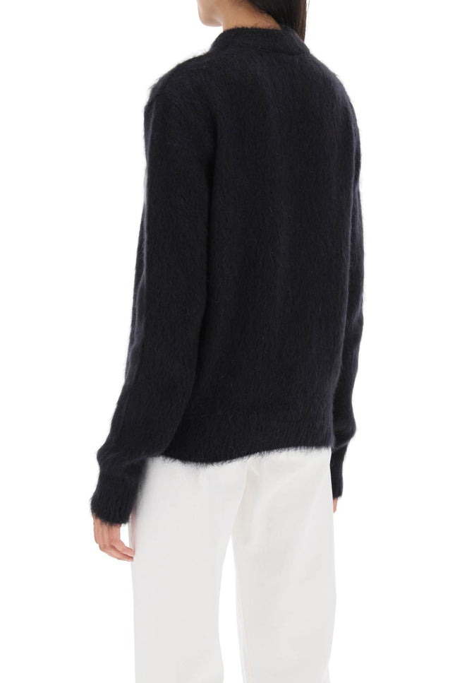 Balmain Brushed-Yarn Sweater With Logo-Balmain-Urbanheer