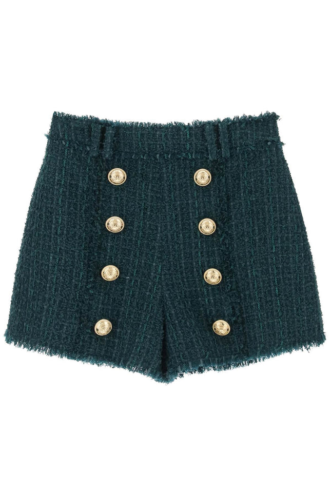 Balmain Shorts In Tweed-Balmain-Urbanheer