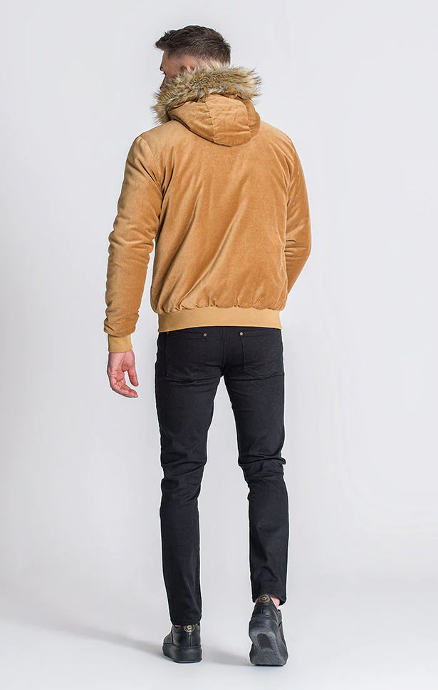 Gk Beige Elite Velvet Jacket-Clothing - Men-Gianni Kavanagh-Urbanheer