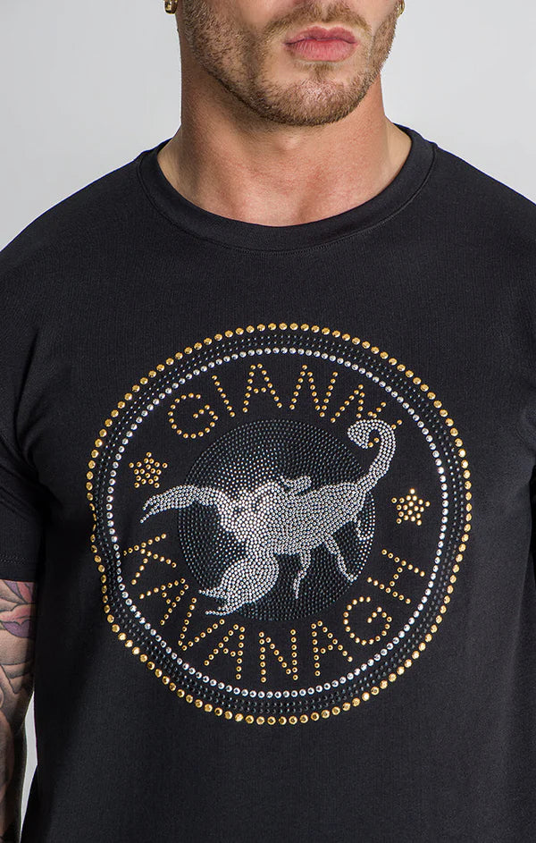 Black Astral Crystals T-Shirt-Clothing - Men-Gianni Kavanagh-Urbanheer