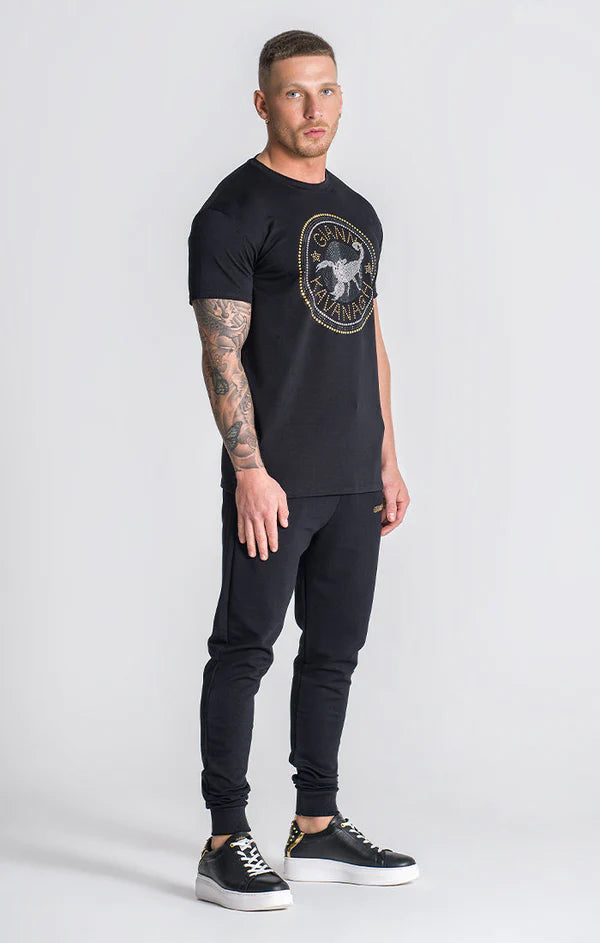 Black Astral Crystals T-Shirt-Clothing - Men-Gianni Kavanagh-Urbanheer