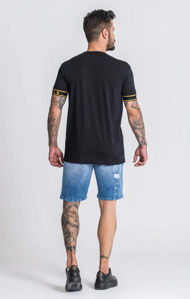 Black Burning Summer T-Shirt-Clothing - Men-Gianni Kavanagh-Urbanheer