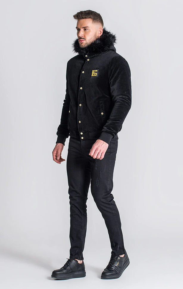 GK Black Elite Velvet Jacket-Clothing - Men-Gianni Kavanagh-Urbanheer