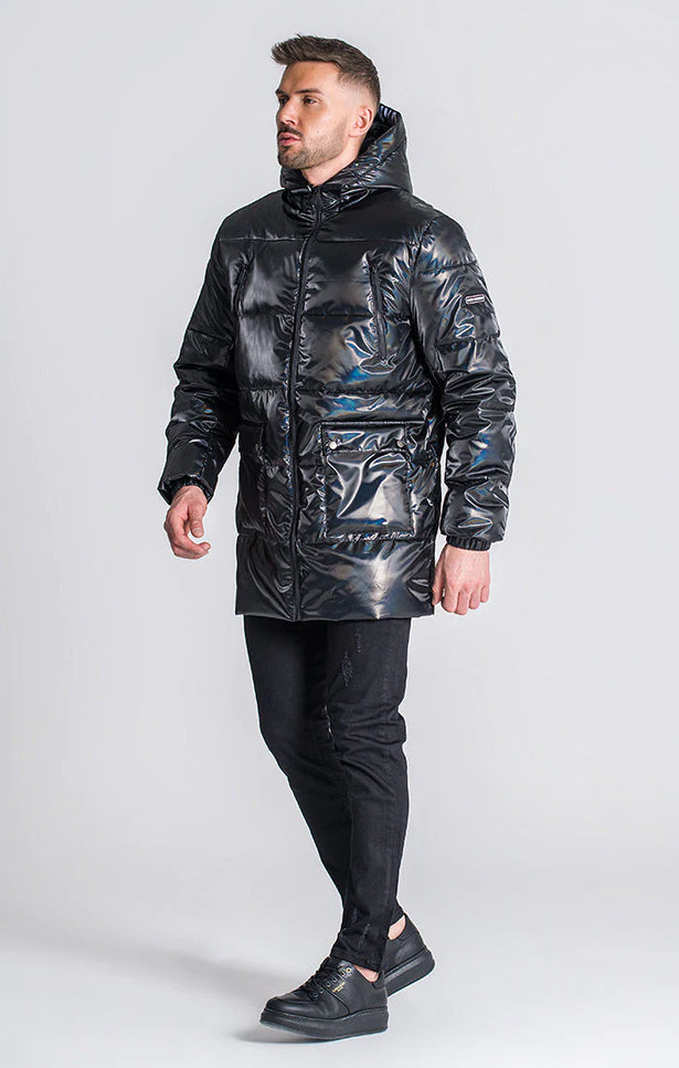 Gk Lux Black Iceland Puffer Coat-Clothing - Men-Gianni Kavanagh-Urbanheer