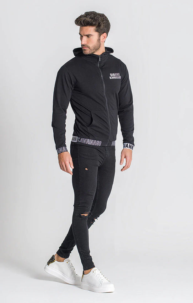 Black Under Elastic Jacket-Clothing - Men-Gianni Kavanagh-Urbanheer