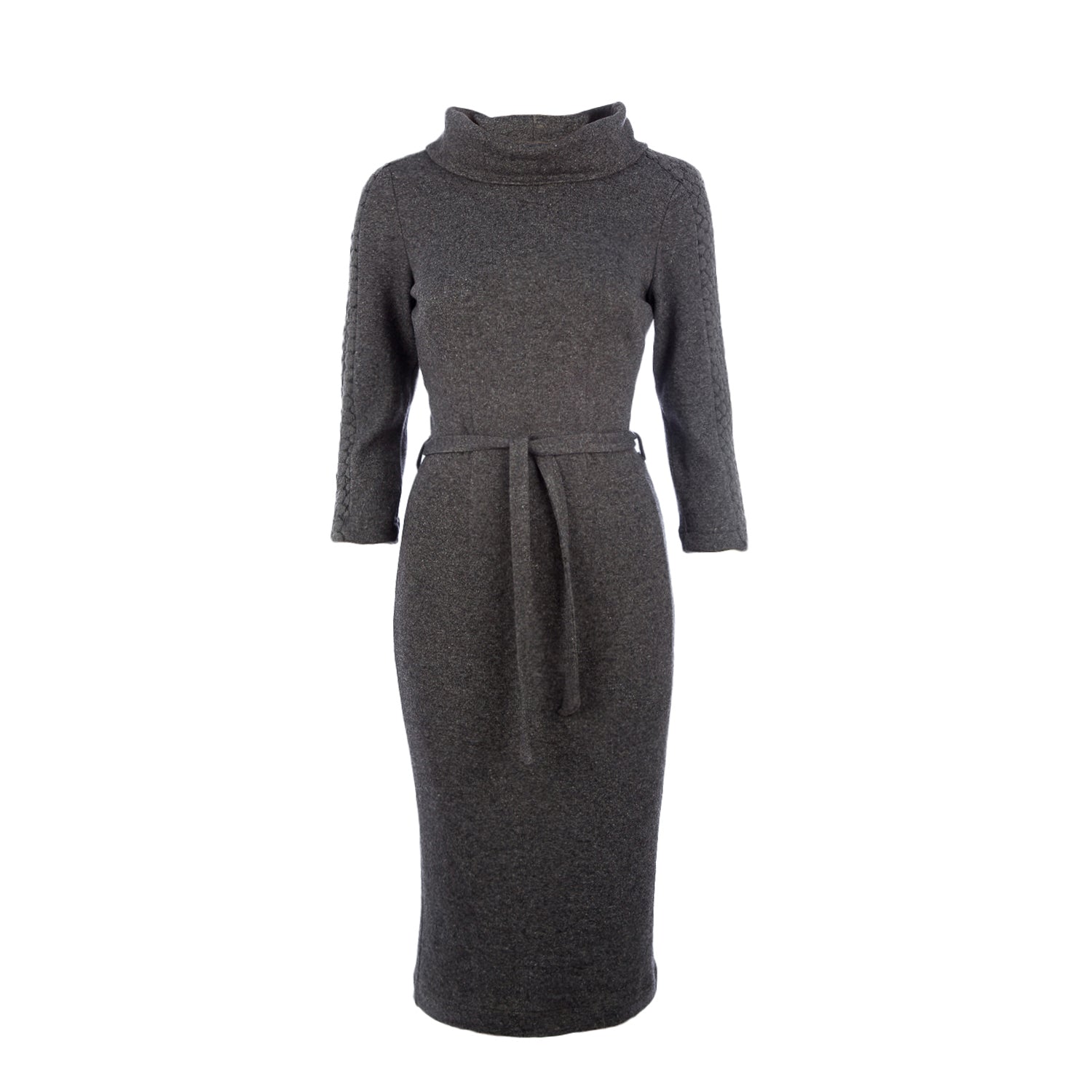 Knit Fitted Dress-Conquista-36-Urbanheer