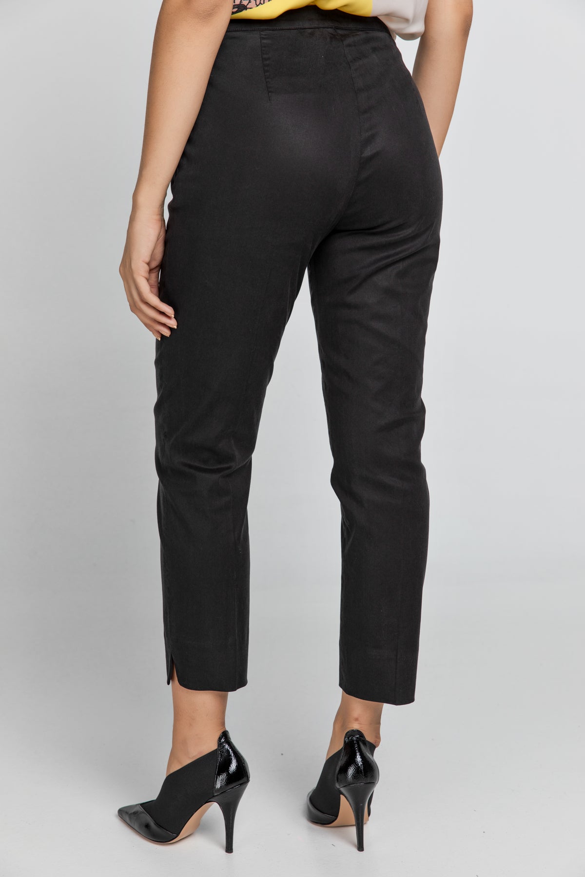 Slim Fit Black Pants Conquista Fashion-Conquista-Urbanheer