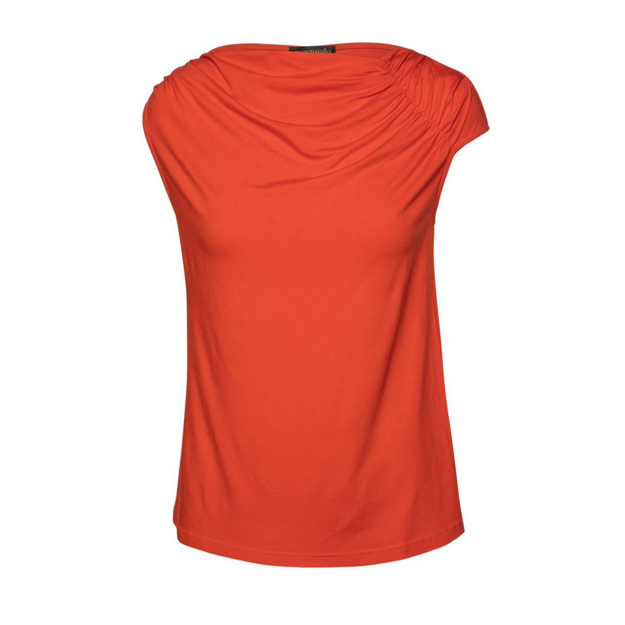 Orange Asymmetric Top-Tops-Conquista-Urbanheer