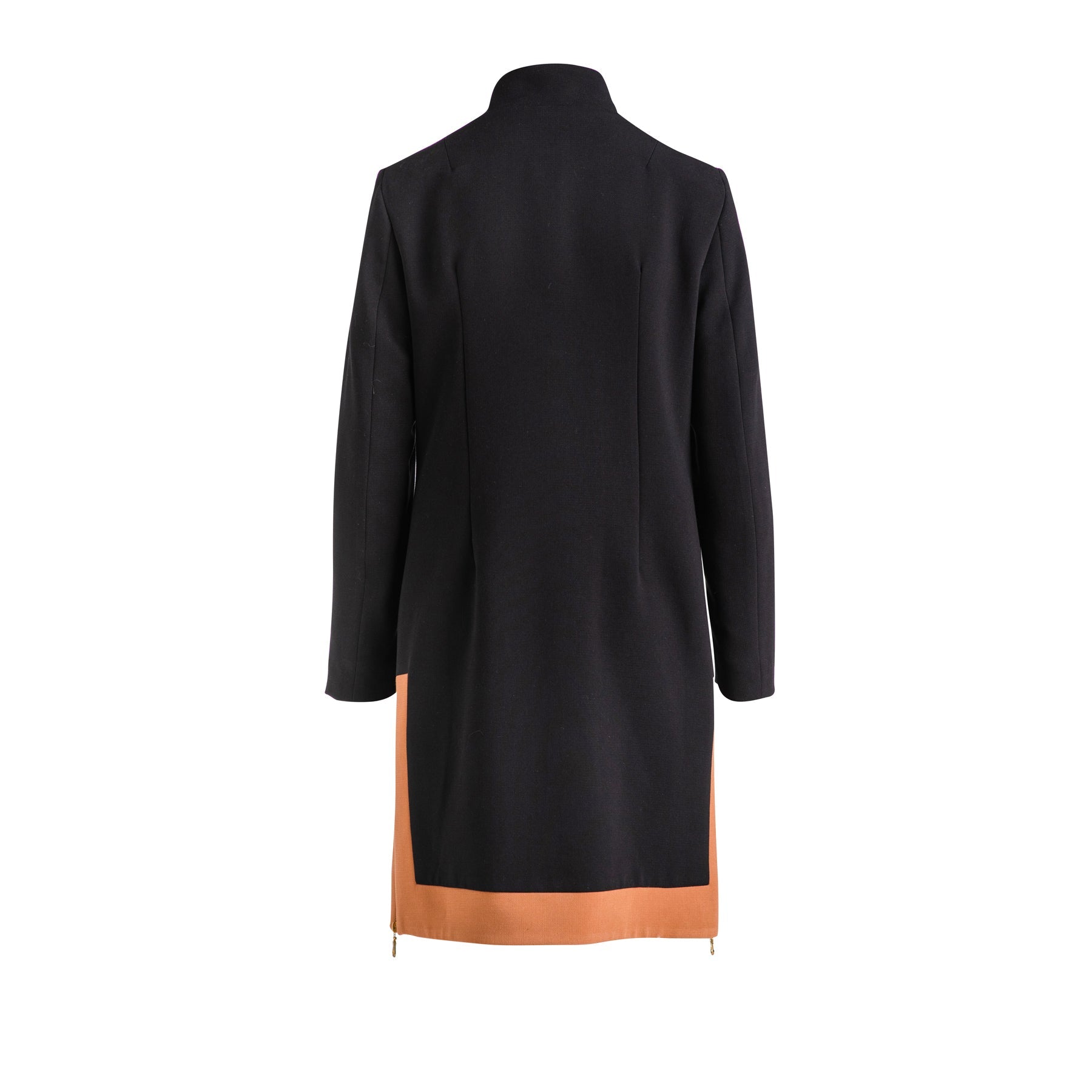 Black Coat With Camel Detail-Conquista-38-Urbanheer