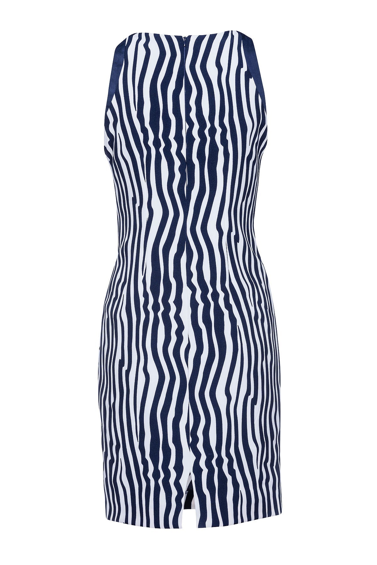 Sleeveless Zebra Print Dress-Dresses-Conquista-Urbanheer