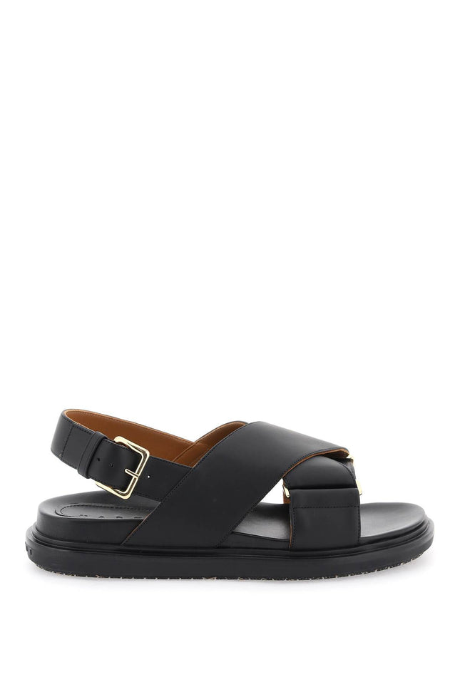 Marni fussbett leather sandals-Marni-Urbanheer