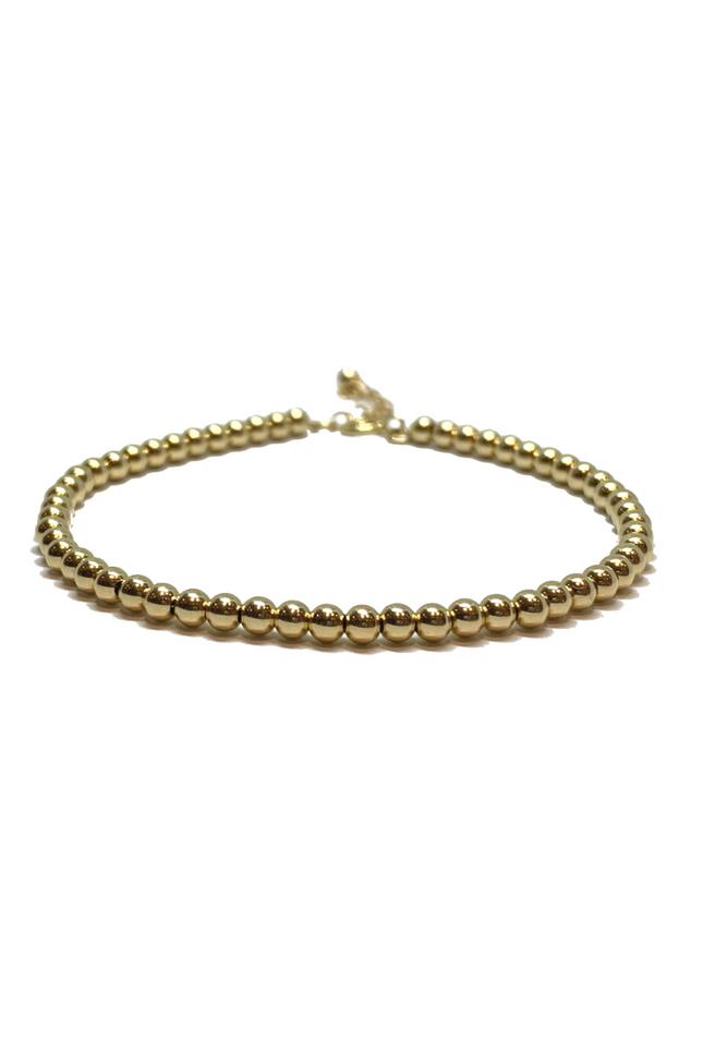 Beaded Bracelet - 14Kt Gold-Kind Karma Company-Urbanheer