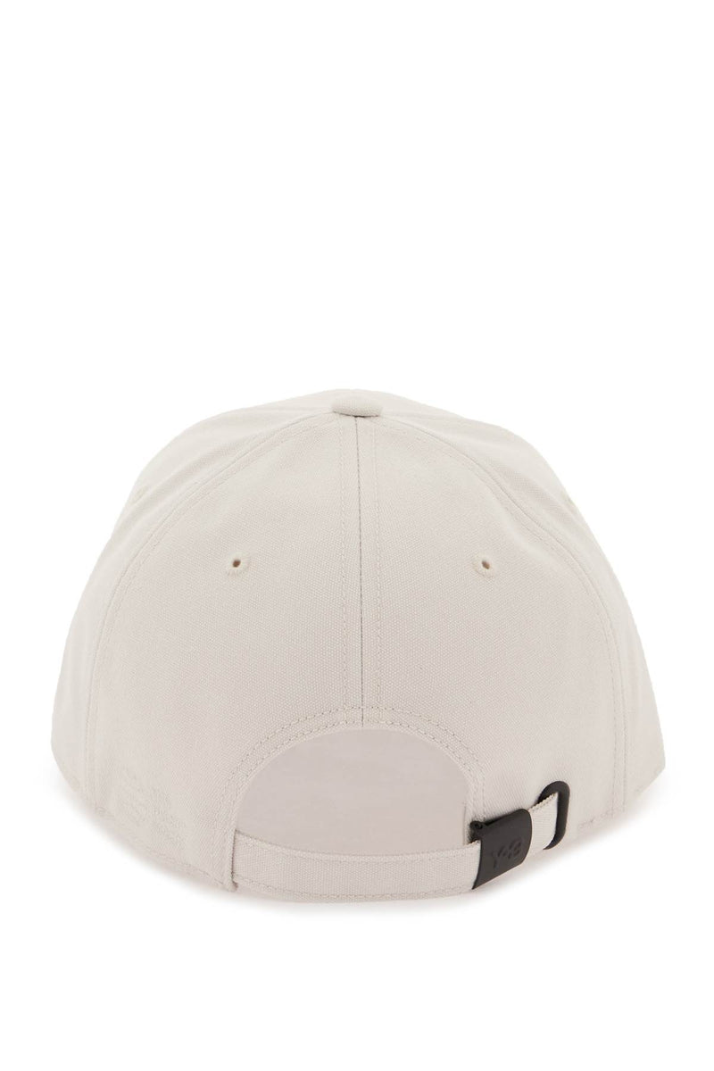 Y-3 baseball cap with embroidered logo-Y-3-Urbanheer