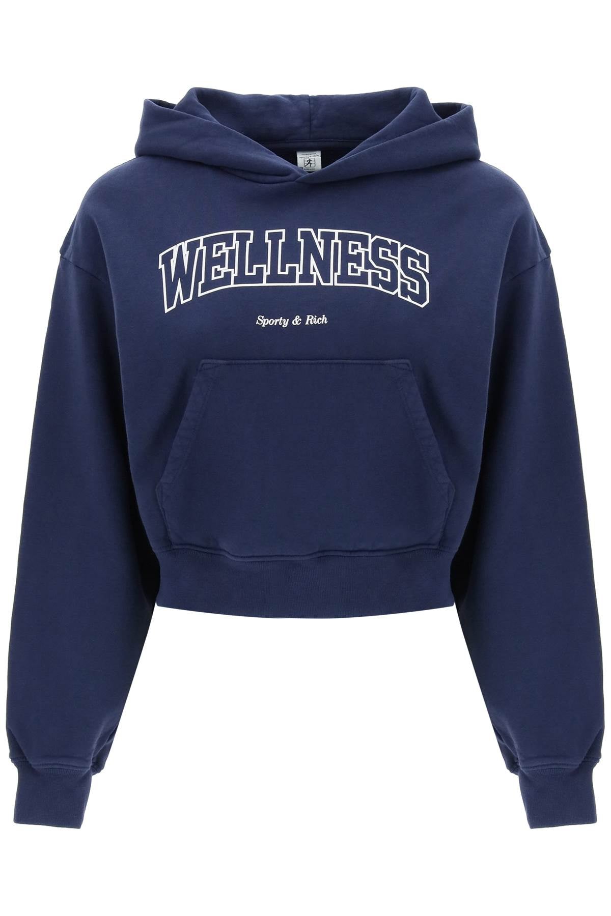 Sporty rich wellness cropped hoodie-Sporty & Rich-XS-Urbanheer