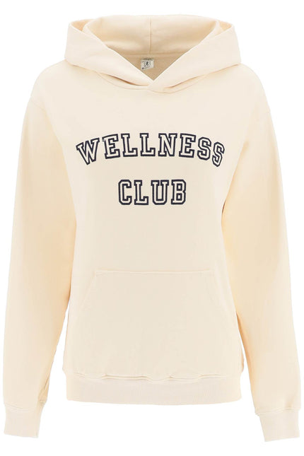 Sporty rich hoodie with lettering logo-Sporty & Rich-Urbanheer