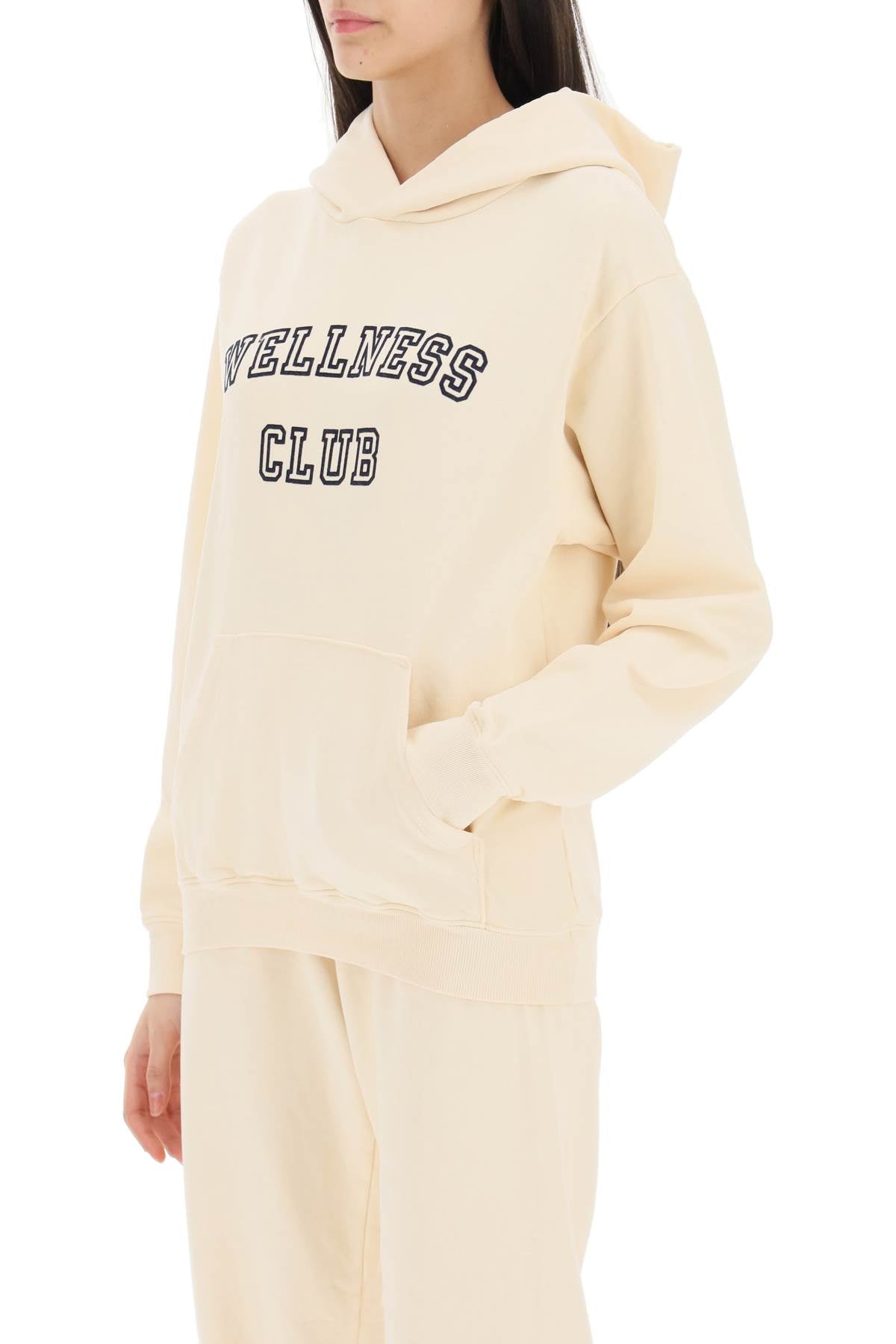 Sporty rich hoodie with lettering logo-Sporty & Rich-Urbanheer