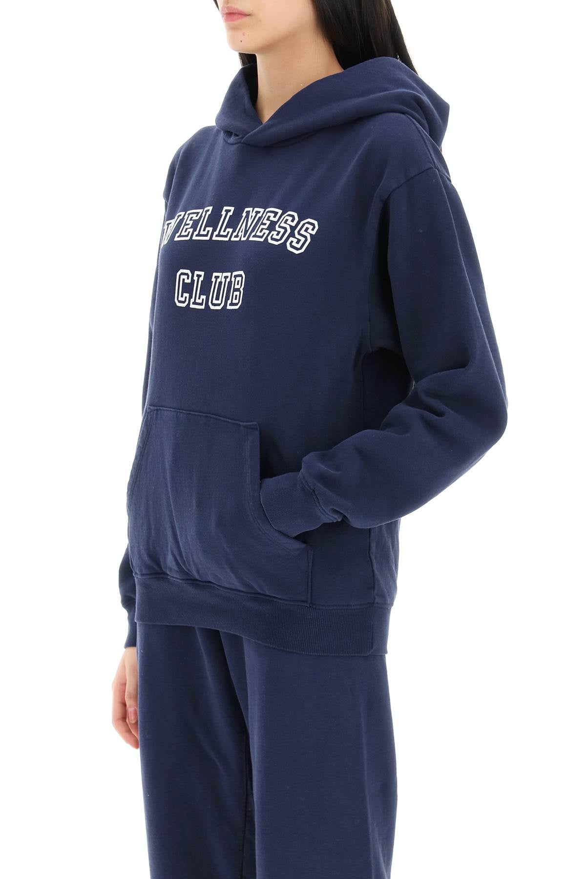 Sporty rich hoodie with lettering logo-Sporty & Rich-Urbanheer