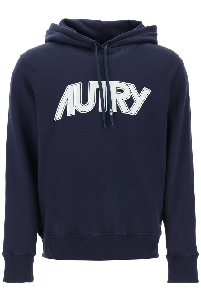 Autry hoodie with maxi logo print-Autry-Urbanheer