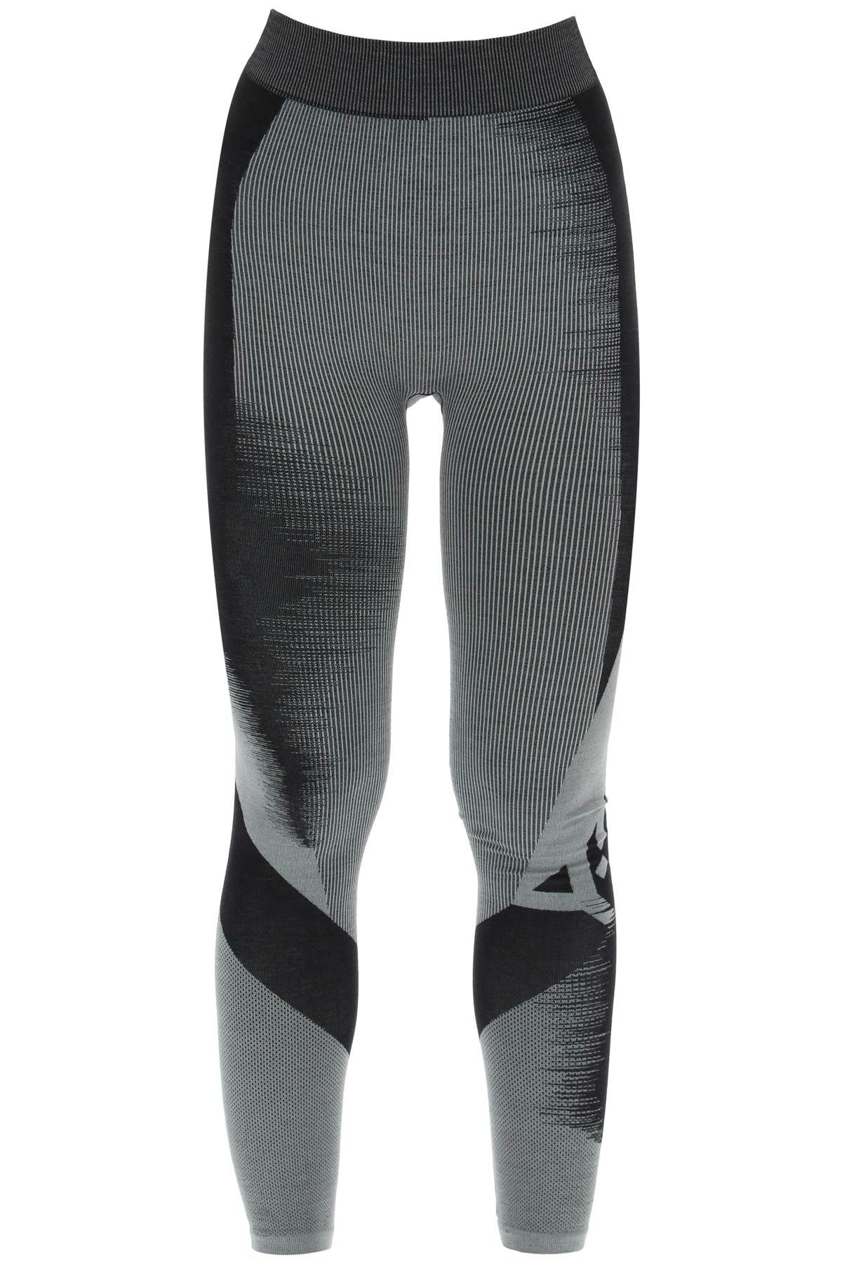 Y-3 two-tone knit leggings-Y-3-L-Urbanheer