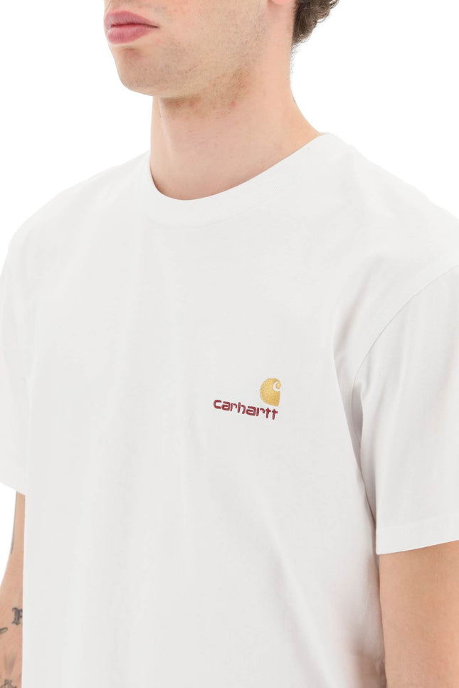 Carhartt Wip American Script T-Shirt-Carhartt Wip-Urbanheer