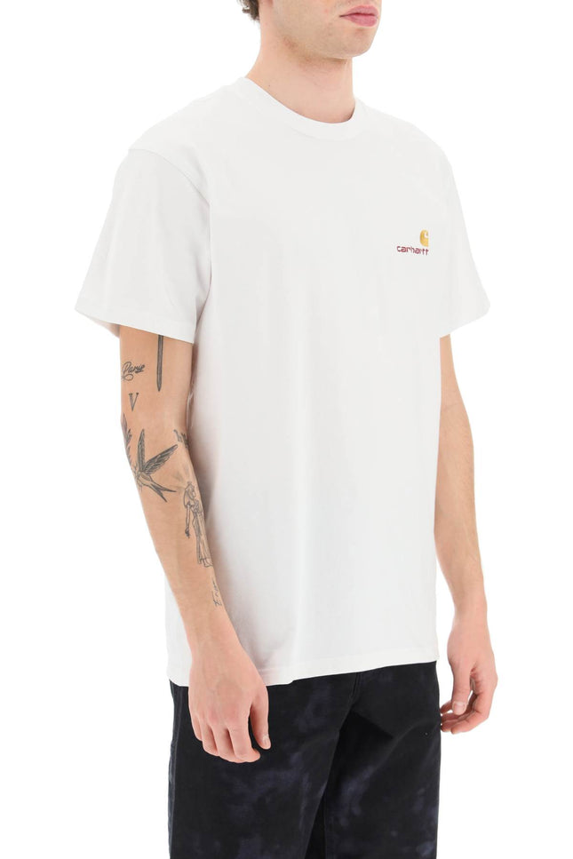 Carhartt Wip American Script T-Shirt-Carhartt Wip-Urbanheer