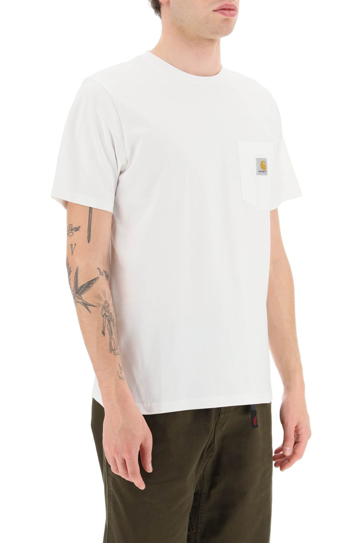 Carhartt Wip T-Shirt With Chest Pocket-Carhartt Wip-Urbanheer