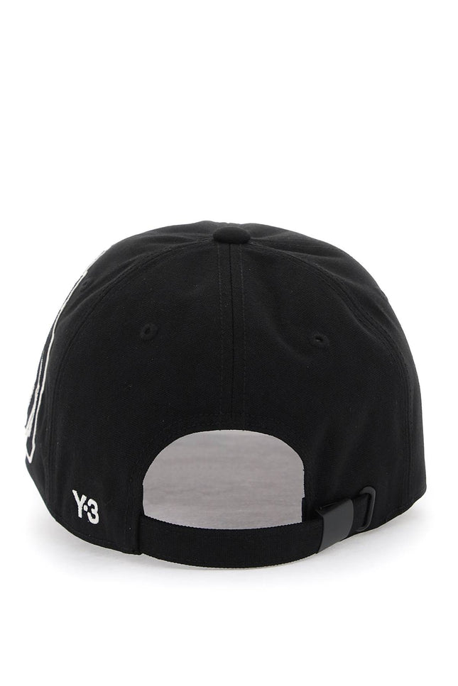 Y-3 cappello baseball con patch logo morphed-Y-3-M-Urbanheer