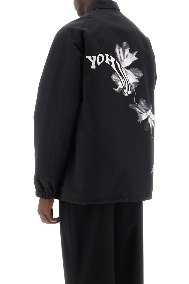 Y-3 coach jacket with print and patch-Y-3-Urbanheer