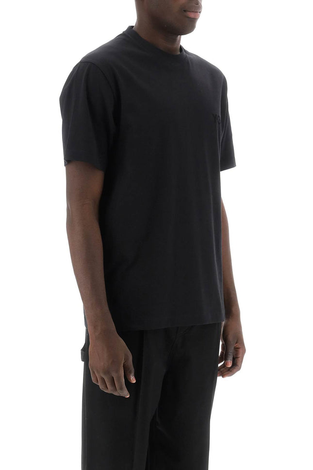 Y-3 t-shirt with tonal logo-Y-3-Urbanheer