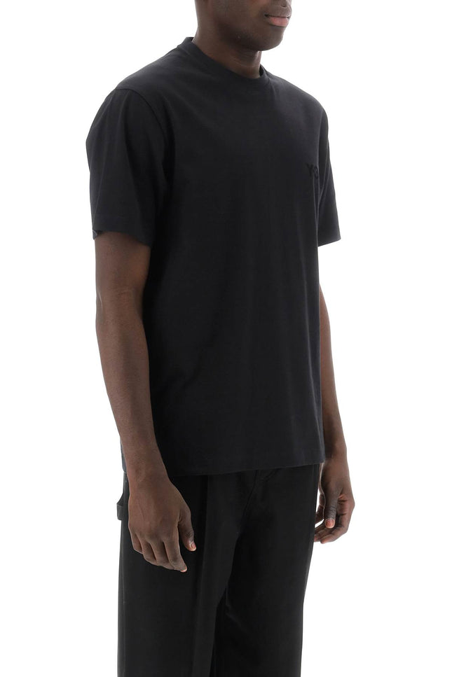 Y-3 t-shirt with tonal logo-Y-3-Urbanheer