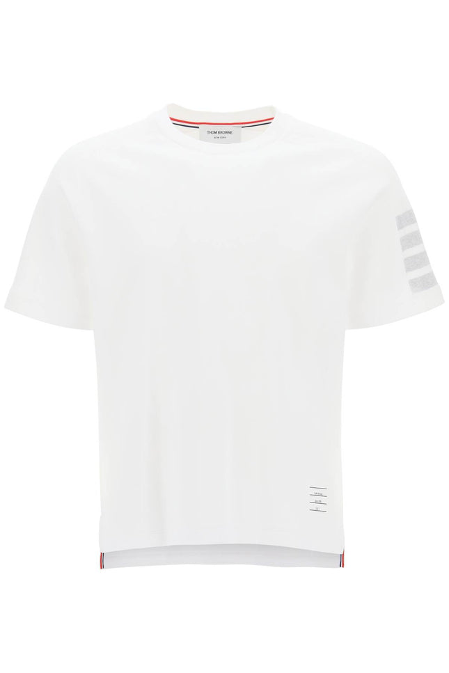 Thom browne 4-bar crew-neck t-shirt-Thom Browne-Urbanheer