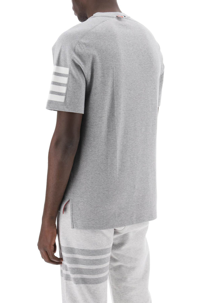 Thom browne 4-bar crew-neck t-shirt-Thom Browne-Urbanheer