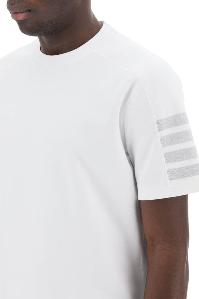 Thom browne 4-bar crew-neck t-shirt-Thom Browne-Urbanheer