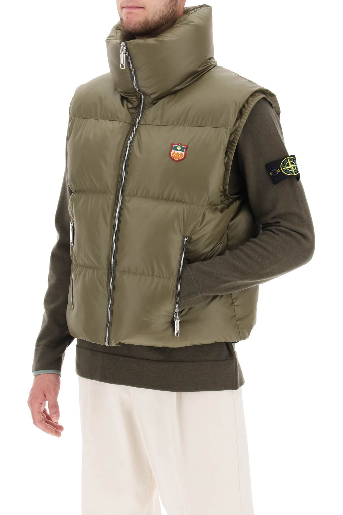Bally padded vest in ripstop-Bally-Urbanheer