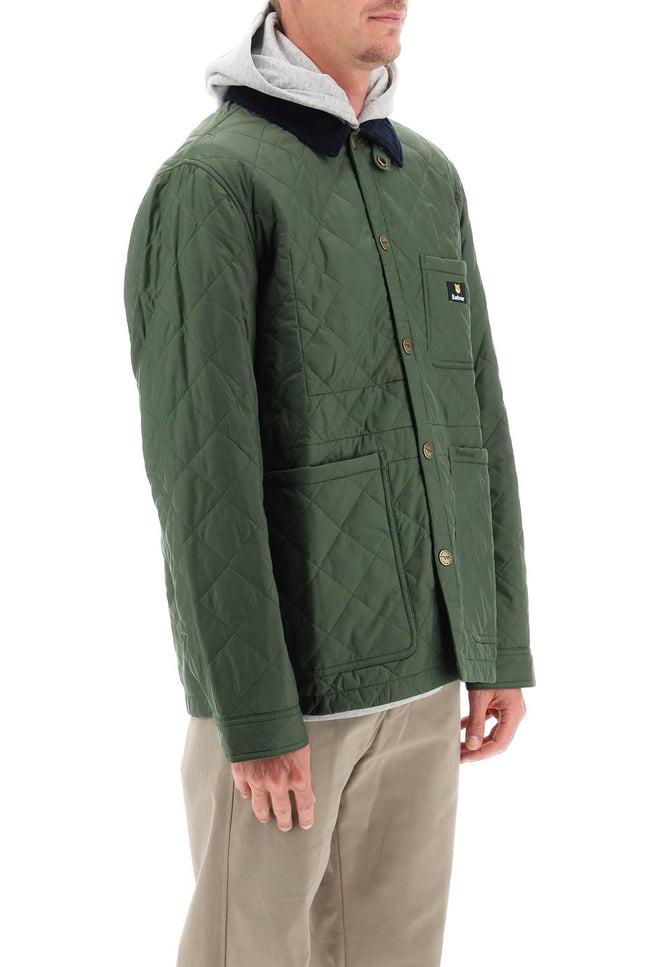 Barbour Maison Kitsuné Kenning Quilted Jacket-Barbour-L-Urbanheer