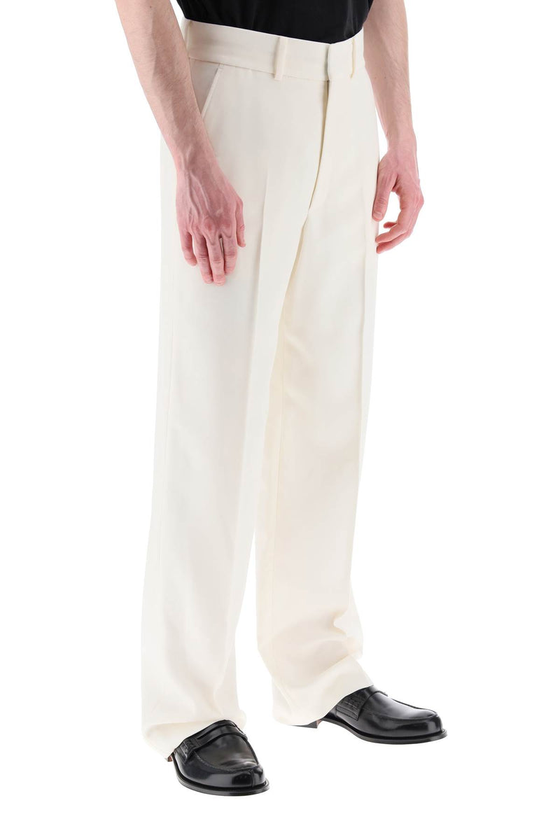 Casablanca Light Wool Trousers-Casablanca-48-Urbanheer